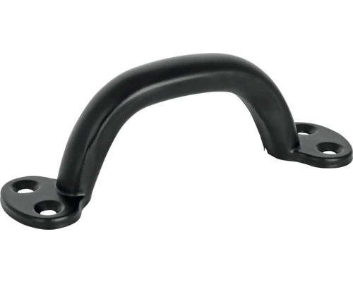 Úchytka Toro 96mm, černá Kovová rukojeť