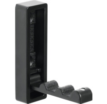 Černý držák nářadí pro montáž na stěnu