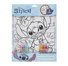 Sada Malování podle čísel s motivem Disney Stitch a dvěma plakáty