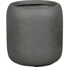 Šedý květináč pro vnitřní i venkovní použití