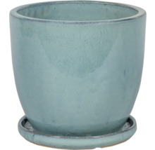 Keramický květináč s podšálkem