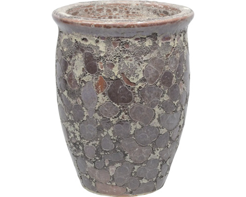 Dekorativní květináč s kamenným vzorem