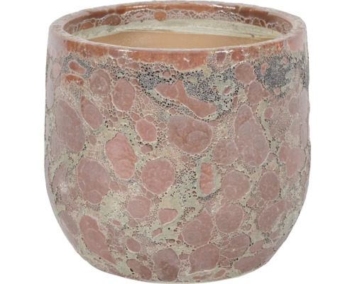 Květináč s tečkovaným vzorem