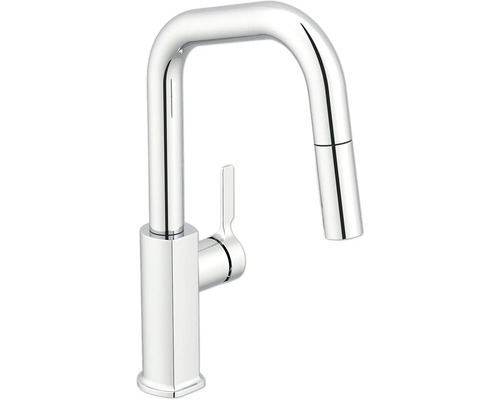 Kuchyňská baterie s vysokým výtokem a výsuvnou sprchou