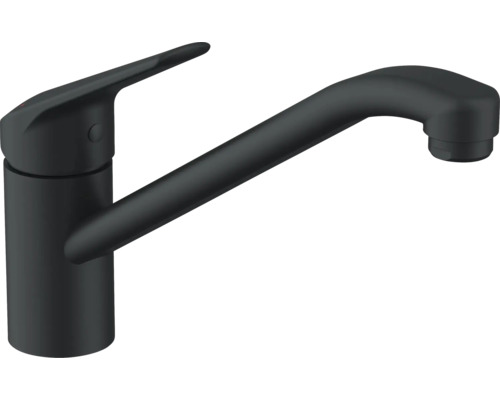 Černá kuchyňská baterie