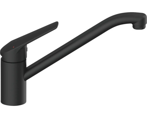 Černá kuchyňská baterie