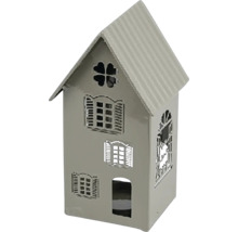 Dekorativní dům z kovu s okenním a dveřním designem