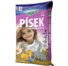 Agro písek na hraní v 15 kilogramovém pytli do pískoviště