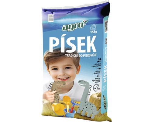 Balení písku na hřiště, 15 kilogramů, vhodné pro děti