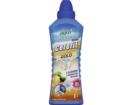 Cererit Gold Hobby tekuté hnojivo v modré lahvi