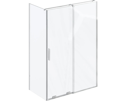 Sprchový kout s posuvnými skleněnými dveřmi