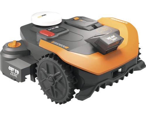 Logo Worx Robotická sekačka na trávu pro zahradu