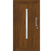 Vchodové dveře se skleněnou vložkou a rukojetí