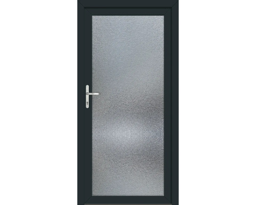 Víceúčelové dveře Lubec 800 x 2000 mm P Dveře se skleněnou výplní a klikou