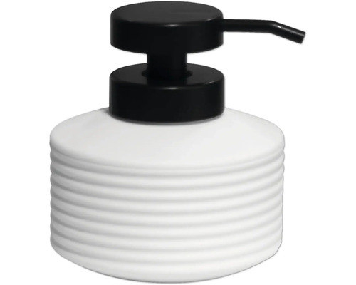 Keramický dávkovač mýdla s dávkovací pumpičkou