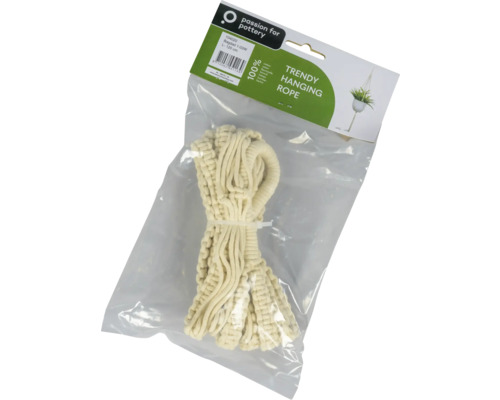 Trendy závěsné lano z bavlny, délka 120 cm