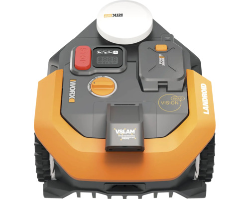 Robotická sekačka Landroid s RIIK Cloud, VSLAM, Power Share a logem Worx