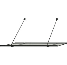 Stříška s ocelovými nosníky