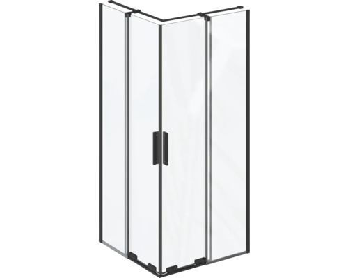 Rohová sprcha s dveřmi a rámem