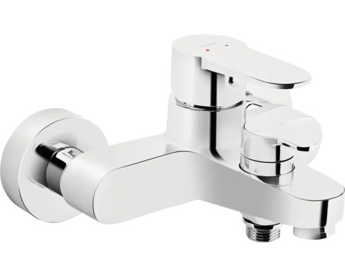 Vanová baterie páková Ferro Nostris chrom BNS1 Chromovaná umyvadlová baterie s pákou a sprchovou soupravou do koupelny