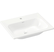 Keramické umyvadlo s otvorem pro baterii a přepadem