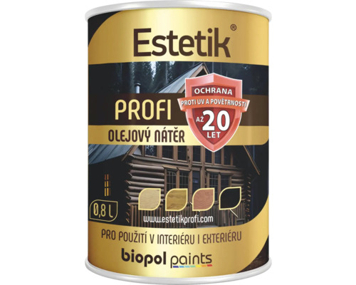 Estetik Profi Olejová barva v balení o objemu 0,8 litru