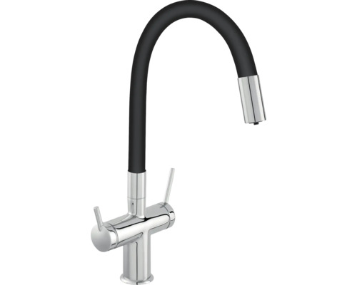 Kuchyňská baterie s flexibilním výtokem