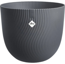 Květináč s vlnitým designem a logem Elho