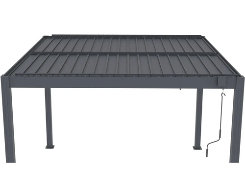 Pergola s lamelovou střechou