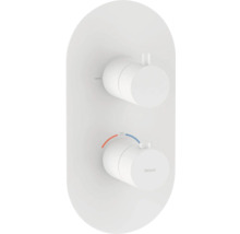 Nástěnná termostatická baterie pro regulaci teploty vody v koupelně