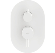 Logo RAVAK na kulaté sprchové baterii