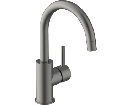 Kuchyňská baterie z kovu s vysokým výtokem