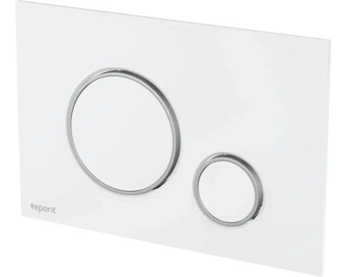 Ovládací tlačítko splachovače se dvěma tlačítky pro různá množství splachování