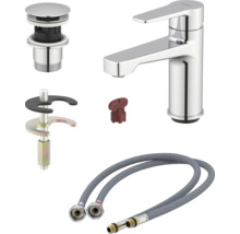 Umyvadlová baterie s instalačním příslušenstvím