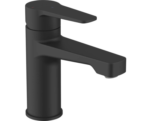 Umyvadlová baterie páková Jungborn KAPPA černá 120729 Černá umyvadlová páková baterie