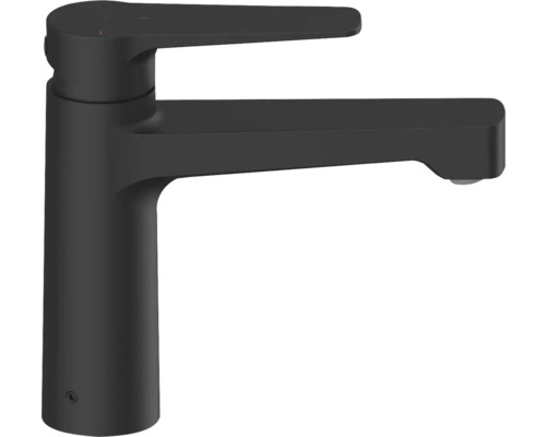 Černá umyvadlová baterie páková