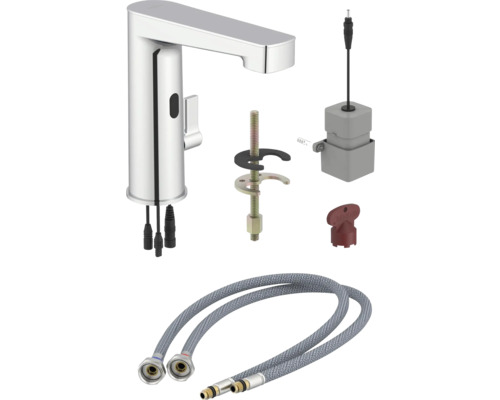 Bezkontaktní umyvadlová baterie s příslušenstvím