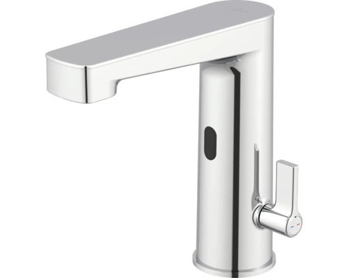 Bezkontaktní umyvadlová baterie s termostatickou pákou do koupelny