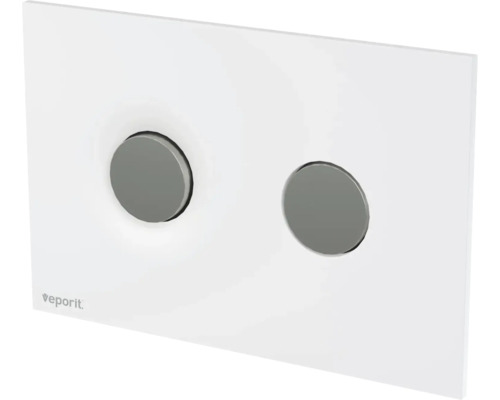 Ovládací tlačítko Veporit pro splachování toalety se dvěma tlačítky
