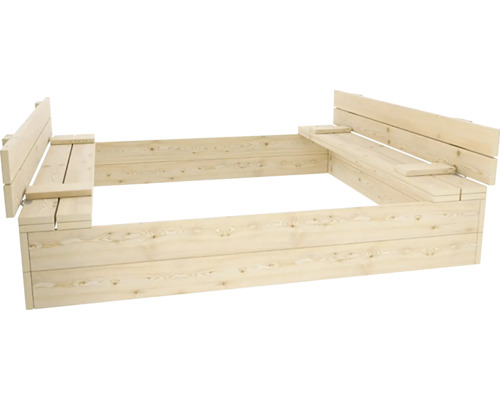 Pískoviště ze dřeva s posezením