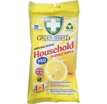 Balení antibakteriálních ubrousků pro domácnost s vůní citronu