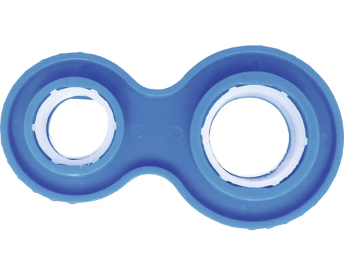 Plastový klíč na montáž vodovodních baterií se dvěma otvory