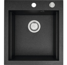 Granitový dřez s odtokovou armaturou