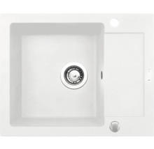 Dřez s odkapávací plochou a sítkovým ventilem