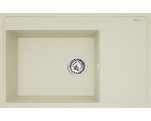 Dřez Pyramis CAMEA 500 ivy moka 070074901 Granitový dřez s odkapávací plochou