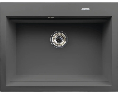 Dřez Pyramis SIROS 515 šedá 070094301 Granitový dřez se sítkovým ventilem