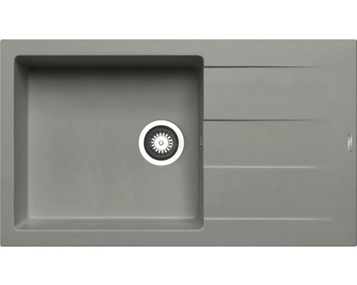 Dřez Pyramis ATHLOS 500 šedá 070107211 Granitový dřez s odkapávací plochou