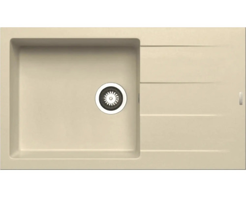 Dřez Pyramis ATHLOS 500 ivy moka 070107311 Granitový dřez s odkapávací plochou