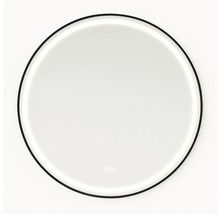 Kulaté zrcadlo s obvodovým osvětlením