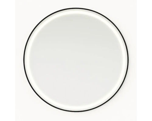 Kulaté zrcadlo s rámem